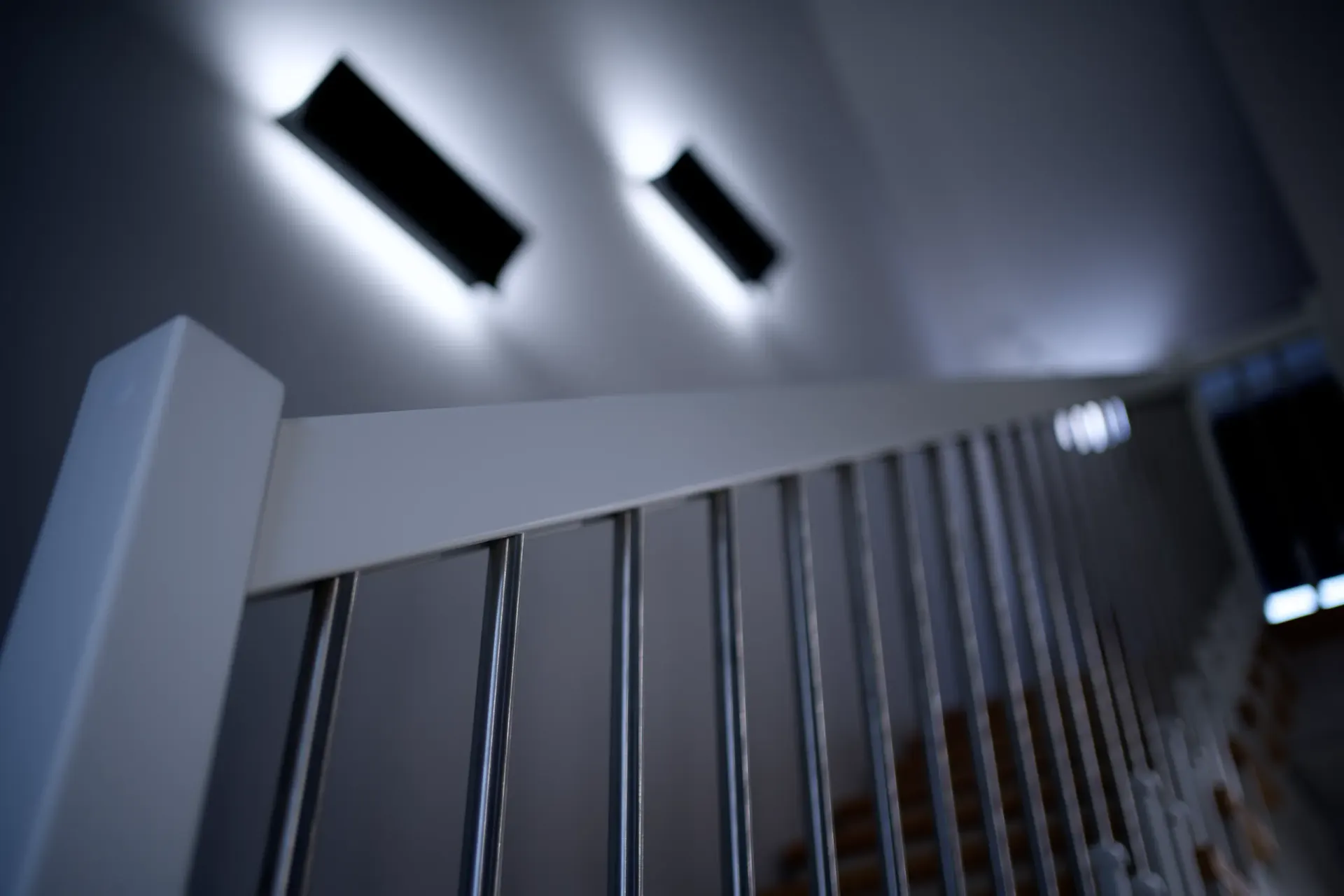 Escalera – Holztreppe mit LED-Beleuchtung, Ansicht 4